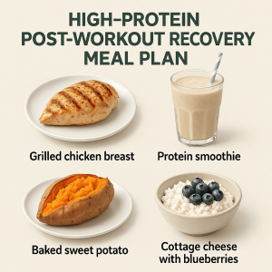 High Protein Post Workout Recovery Meal Plan