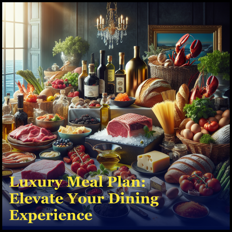 Luxury Meal Plan