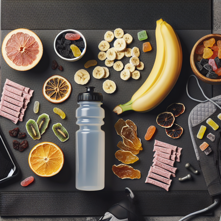 Energy snacks and drinks