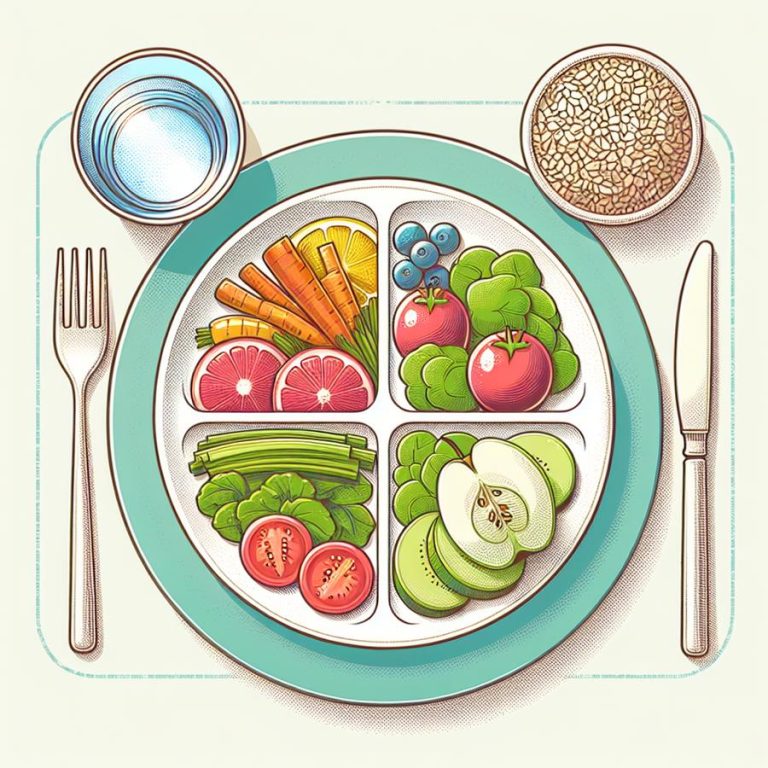 Healthy plate