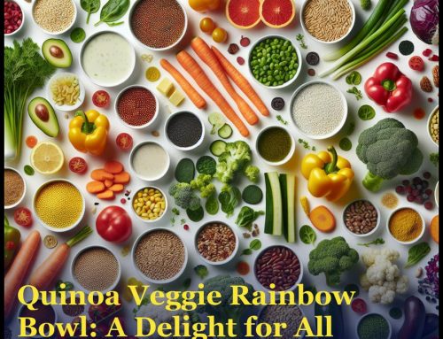 Quinoa Veggie Rainbow Bowl: A Delight for All Ages