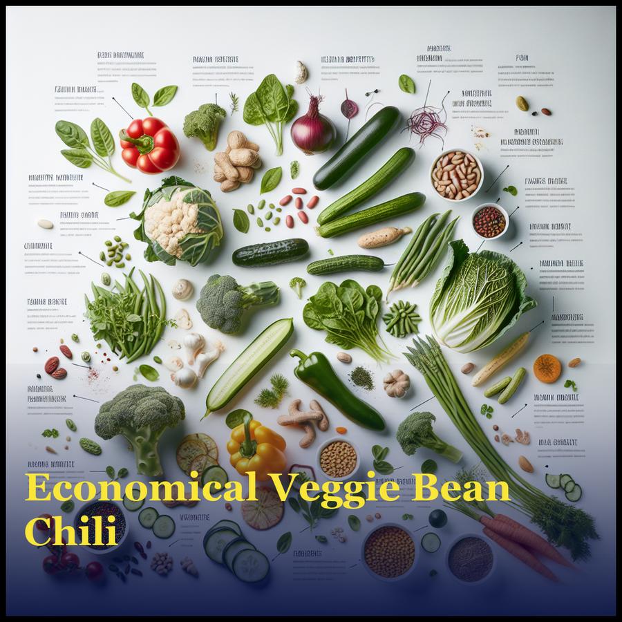 Economical Veggie Bean Chili